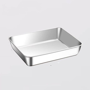 Moule à gâteau rectangulaire 26x10x5cm avec fond amovible - Moule à pain en <span class=keywords><strong>aluminium</strong></span> anodisé pour la cuisson du tiramisu, de la mousse et du cheesecake - Product Image 4