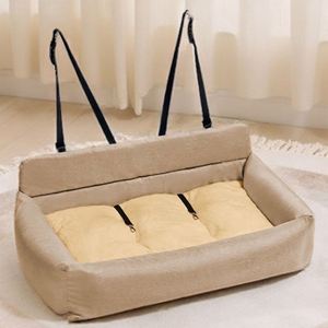 Cama Rectangular para Mascotas, Desmontable, Lavable, Multiusos, para Todas las Estaciones, con Doble Protección, para Perros y Gatos, Diseño Clásico, Ecológico y Moderno - Product Image 5