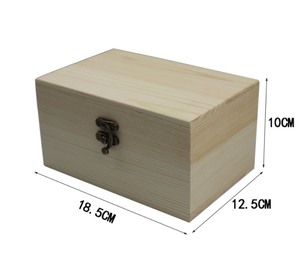 Boîte en bois de pin de haute qualité Style Art déco <span class=keywords><strong>caisse</strong></span> en bois <span class=keywords><strong>avec</strong></span> finition polie belle vaisselle Antique modèle décor à la maison - Product Image 5