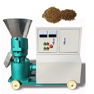 Popular hot selling three-phase electric feed pellet mill granule equipment for production line