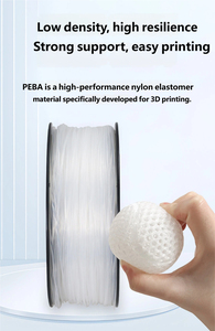 Filamento de Impresora 3D de PEBA de Alta Resiliencia, 1.75mm, Flexible, Suave, sin Aire, para Baloncesto - Product Image 6