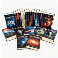 Servicio de Publicación de Libros en China, Novelas en Inglés con Tapa Dura y Tapa Blanda, Impresión a Todo Color, Logotipo Personalizado, Venta al Por Mayor