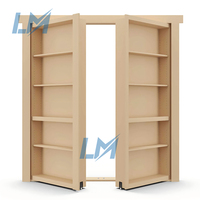 Personnalisé Autre Caché Secret Étagère Porte Charnière Invisible Panic Room Murphy Bibliothèque Porte Cachée Porte