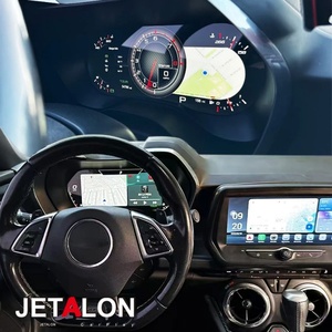 For Chevrolet Camaro 2016-2023 <b>Digital</b> Dashboard Panel GPS Speedometer Virtual Cockpit LCD Instrument Tachometer Odometer <b>Clock</b> - Product Image 1