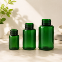 Flacon de pilules personnalisé de 250 ml et 225 ml pour les soins de santé, à large ouverture, scellé, en PET, avec bouchon à clapet en plastique