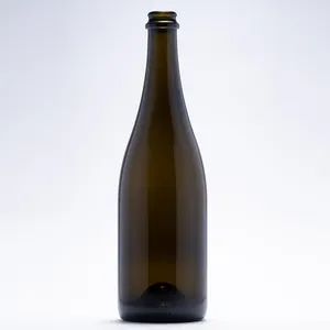 Famlink ขายส่ง500มิลลิลิตร750มิลลิลิตรที่ว่างเปล่าบอร์โดซ์รูปร่างแก้วขวดไวน์