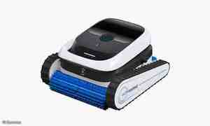 Nettoyeur de piscine ECOVACS ULTRAMARINE P1, électrique, contrôlé par application, sans fil, en plastique, design blanc et bleu pour - Product Image 2