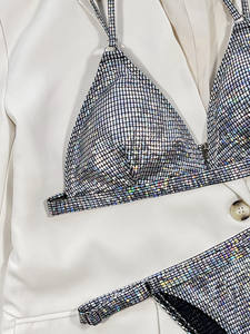 Nuevo Flash Bikini Swim Wear Trajes <span class=keywords><strong>de</strong></span> baño <span class=keywords><strong>de</strong></span> <span class=keywords><strong>dos</strong></span> piezas Beach Wear un Hot Sexy Traje <span class=keywords><strong>de</strong></span> baño para mujeres - Product Image 3