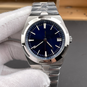 5A High Quality Luxury Designer logo Overseas 4500V 41mm Unisex Business Mechanical <b>Watch</b> Sapphire Crystal 316L Stainless Steel - Product Image 2