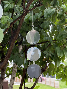 Disques réfléchissants anti-oiseaux double face pour extérieur, réflecteurs pour éloigner les oiseaux du jardin, de la terrasse et de la cour - Product Image 5