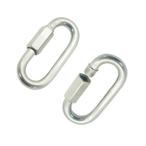 Mosquetón de Seguridad de Acero Inoxidable 304, Anillo de Conexión Rápida M3.5 M4 M5 M6 M8 M10, Mosquetón de Escalada Duradero - Product Image 1
