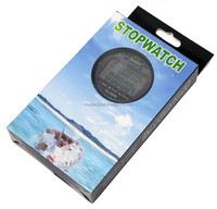 Timer Stopwatch Olahraga Layar Besar 10 Memori Lap Split Chronograph untuk Latihan Tim Lari Lapangan
