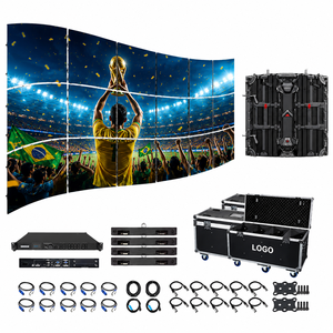 หน้าจอวิดีโอวอลล์ LED แบบยืดหยุ่น P3.91 ความละเอียด 4K มาตรฐาน IP65 สำหรับใช้งานกลางแจ้ง ความคมชัดสูง HDR10+ DCI-P3 95% เหมาะสำหรับงานเช่า ใช้ในเวที แฟนซีโซน และแสดงผลกีฬา - Product Image 4