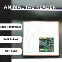 Módulo Lector de Etiquetas para Animales ABS ISO 11784/85 de Largo Alcance con Salida TTL 134.2KHz RFID FDX-B FDXB para Rastreo de Fauna Silvestre