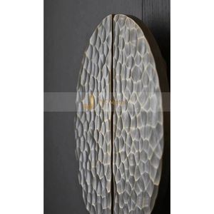 Placa de Cobre Martillado EX153, Revestimiento de Pared de Acero Inoxidable con Grosor Personalizado, Metal Decorativo para Decoración de Paredes del Hogar, China - Product Image 4