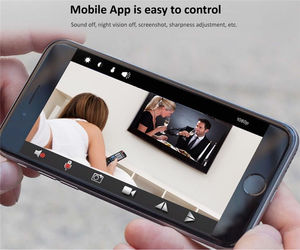 Oriteck em W2 كاميرا منزلية صغيرة للجسم Wifi CCTV كاميرا مربية كاميرا رؤية ليلية كشف الحركة كاميرا فيديو عالية الدقة - Product Image 3