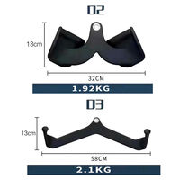 Accessoires d'équipement de gymnastique Dinuo Barre de traction à poignée pour machines multifonctionnelles Attachement Entraîneur de gymnastique intégré