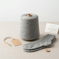 3# Grey 16S Pure Polyester Yarn Factory Direct Ready Stock
