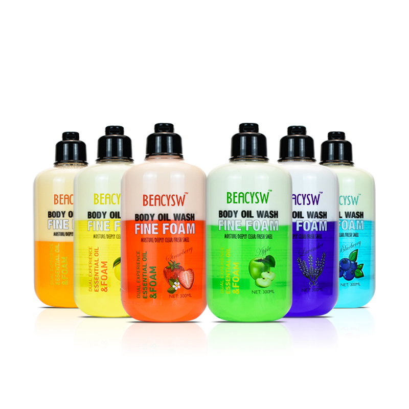 Foam + Essential Oil  Body Wash