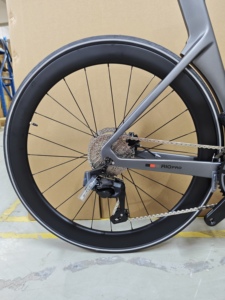 Roues en carbone sans fil R10pro Road 50mm, axe traversant, 24 vitesses, R10pro-et, Wheeltop Tx-24s, roue en carbone plate 50h - Product Image 4