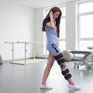 Rodillera Ortopédica Articulada HKJD con Rango <span class=keywords><strong>de</strong></span> Movimiento Ajustable para Lesiones <span class=keywords><strong>de</strong></span> LCA, LCP, Fracturas y <span class=keywords><strong>Menisco</strong></span>, con Aleación <span class=keywords><strong>de</strong></span> Aluminio - Product Image 5