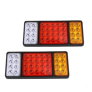 Luz Trasera Electrónica para Remolque de Camión, Luz Trasera LED de 12V/24V, Conjunto de Luz Trasera para Caravana, Lámpara Indicadora, Luz de Freno - Product Image 3