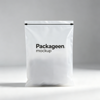 Sac refermable en mylar imprimé sur mesure, pochette refermable pour l'emballage de vêtements, chaussettes, sous-vêtements
