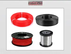 Máquina de Enrollado y Fijación de Alambre Totalmente Automática XinFeiXiang XFX-9160, Marco de Tensión para Cable Cuadrado Grande, Cable de Alta Resistencia - Product Image 6