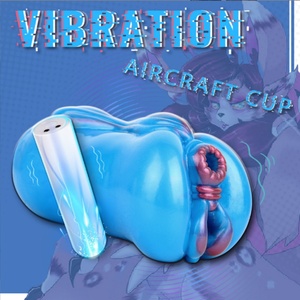 Masturbador Vibrador Masculino con Forma de Perro, Copa de Masturbación con Función Vibradora, Vagina Realista de Bolsillo, Juguete Sexual para Adultos - Product Image 6