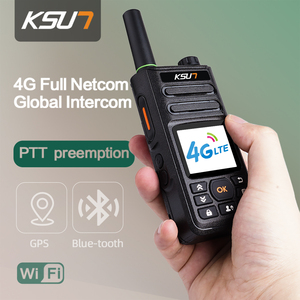 <span class=keywords><strong>Android</strong></span> thẻ Sim 4G 3G 2G Radio Mạng màu xanh-răng Wifi PoC 100km phạm vi hai cách phát thanh PTT Walkie Talkie làm việc với zello ứng dụng - Product Image 1