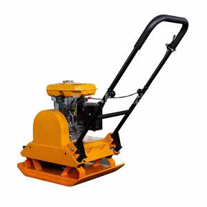 เครื่องบดอัดแผ่นแบบเคลื่อนที่ด้วยน้ำมันเบนซิน 80 กก. สำหรับงานก่อสร้างขนาดเล็กและขนาดกลาง เครื่องอัดดินและแอสฟัลต์ประสิทธิภาพสูง - Product Image 4