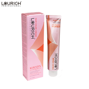 Tinte Permanente para el Cabello con Aceite de Argán y Queratina LOURICH, Coloración Profesional para Salón, Cobertura Total de Canas, Venta al Por Mayor, Marca Privada OEM - Product Image 6