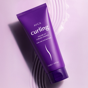 Sérum volumisant pour cheveux AVCA Korean Volume up Curling 150 ml, kératine et huile d'argan, produit coiffant léger et longue durée - Product Image 1