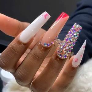 Yantuo gevşek Rhinestones altın şampanya ütüyle yapışmayan kristal Strass cam toptan fiyat tırnak sanat elbise giyim el sanatları - Product Image 3