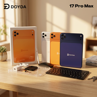 جهاز لوحي DOYDA 17 Pro Max 3G الأكثر مبيعًا لعام 2026 / شاشة 10.1 بوصة عالية الدقة / ذاكرة 3 جيجابايت + 32 جيجابايت / كاميرا 2 ميجابكسل + 2 ميجابكسل / بطارية 3200 مللي أمبير / شريحتي اتصال للأعمال والألعاب