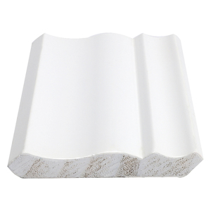 Gros en bois blanc apprêté moulure <span class=keywords><strong>corniche</strong></span> décorative LVL MDF pin plafond bois couronne moulure - Product Image 3