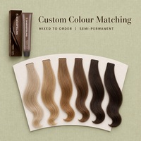 Jiaying Marque OEM Naturel Semi-Permanent Cheveux Teinture Couleur Crème Personnalisable Semi-permanent Cheveux Teinture Crème