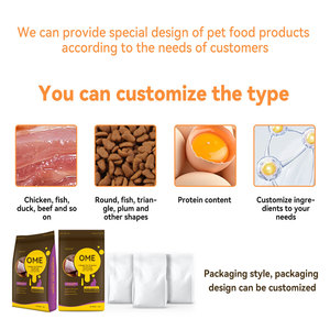 OEM Aliments secs pour chiens et chats à haute teneur en protéines-Saveur de poulet/boeuf/poisson-Options sans céréales et biologiques - Product Image 3