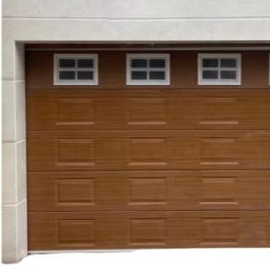 Portes de <span class=keywords><strong>garage</strong></span> en acier massif Panneaux d'aspect moderne <span class=keywords><strong>Vente</strong></span> Placage d'acier Blanc sectionnel isolé galvanisé classique à alimentation électrique - Product Image 1