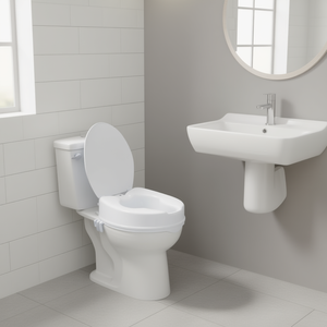 Asiento Elevador Universal para Inodoro de 4 Pulgadas de Altura, Capacidad de Peso de 200 Kg, Equipo de Seguridad Portátil para Baño - Product Image 2