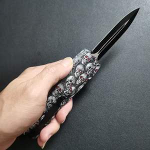 OEM grosir dapat disesuaikan alat luar ruangan 3cr13 pisau berburu profesional kancing lipat pisau penyelamatan berkemah bertahan hidup - Product Image 2