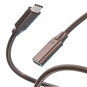 15m USB 3.1 Gen2 cộng với Bộ khuếch đại Type-C Nam để Loại-C nữ cáp mở rộng