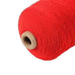 High elasticity low cost and high comfort quality rubber-covered polyester yarns used for knitting products 110/75/75