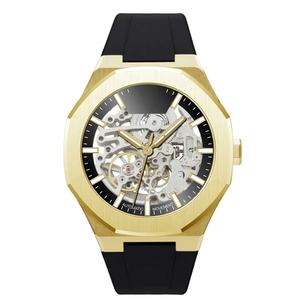 Reloj Mecánico Automático de Alta Calidad, Esqueleto, OEM ODM, Oro Rosa, Acero Inoxidable, Luminoso, Resistente al Agua, Correa de 20 mm, Analógico - Product Image 2