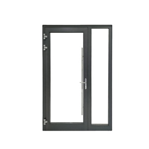 Superhouse puertas abatibles para la venta impacto residencial <span class=keywords><strong>desigual</strong></span> de aluminio doble Individual Doble puerta con bisagras - Product Image 1