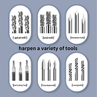 MR-U3 meuleuse à outils de haute qualité meuleuse universelle, affûteuse d'outils peut broyer le foret, outil de tour et coupe-boule