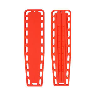 Medresq Vente directe d'usine Fourniture d'équipement médical de premiers soins Planche vertébrale en plastique de sauvetage d'urgence pour adulte - Product Image 3