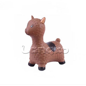 Nouveau design trémie gonflable animaux saut Animal alpaga ride on toy <span class=keywords><strong>Lama</strong></span> - Product Image 1