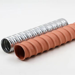 Conducto corrugado galvanizado de envío rápido certificado ISO 9001, conducto corrugado de posttensión, conducto galvanizado corrugado plano - Product Image 1