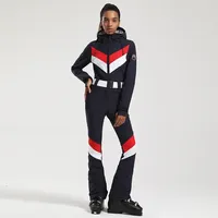 Combinaison de Ski pour femmes en plein air une pièce coupe-vent snowboards porter femmes combinaisons de neige nouveau imperméable hiver Ski vêtements femmes salopette